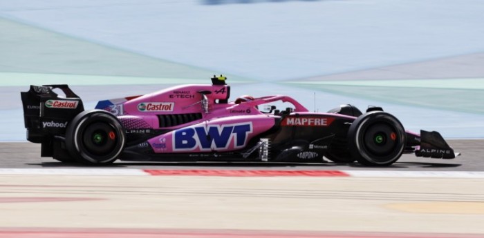 Ocon lideró una tanda llena de incidentes