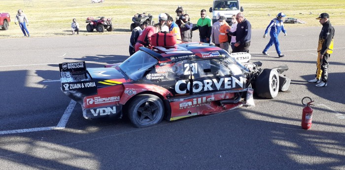 Accidentada primera serie de TC