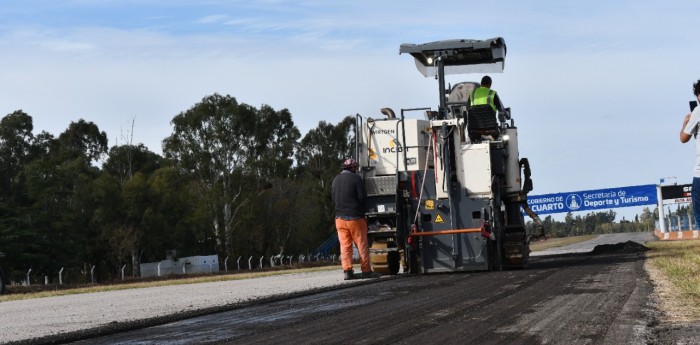 Autódromo de Río Cuarto: obras en marcha