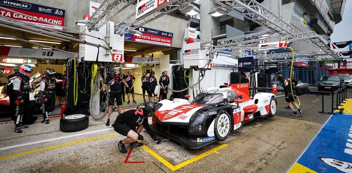 López y Varrone, en el Test Day de Le Mans