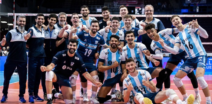 Voleibol: Argentina sumó su primera victoria en la Liga de Naciones