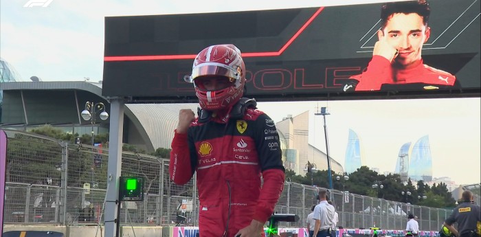 Leclerc, con la pole de la Fórmula 1 en Azerbaiyán