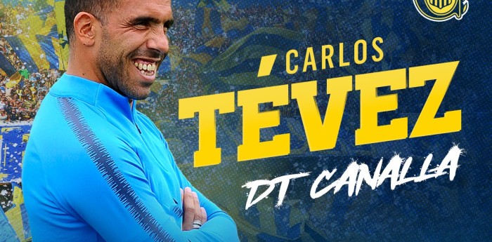 Confirmado: Carlos Tévez es el nuevo DT de Rosario Central