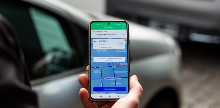 Chau parquímetro: la app Blinkay para estacionar en Buenos Aires