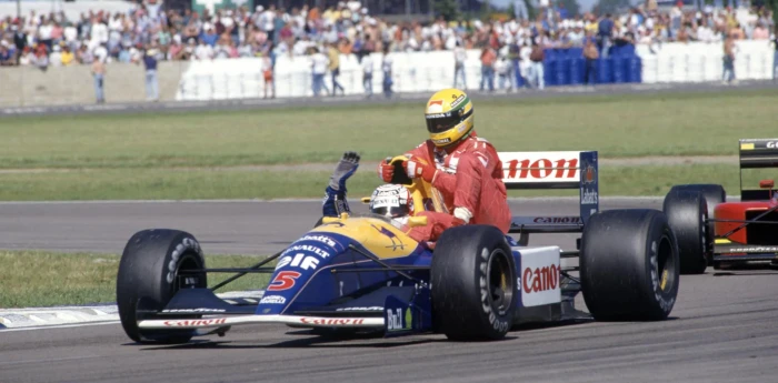 F1: el día que Mansell llevó a Senna en Silverstone
