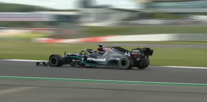 Video: Hamilton y el día que ganó en tres ruedas en Silverstone