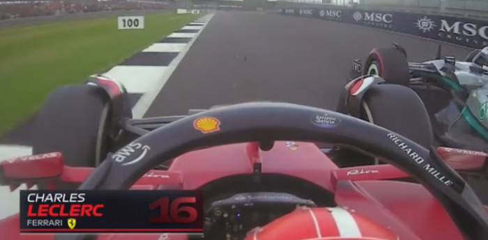 F1: la maniobra de Leclerc a Hamilton