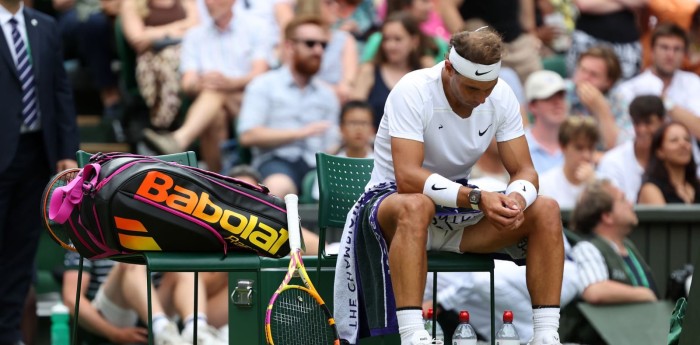 Rafael Nadal se bajó de Wimbledon