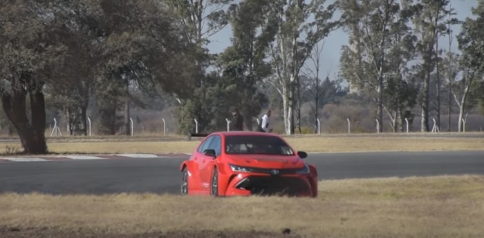 VIDEO: Toyota probó el nuevo Corolla para el TCR South America