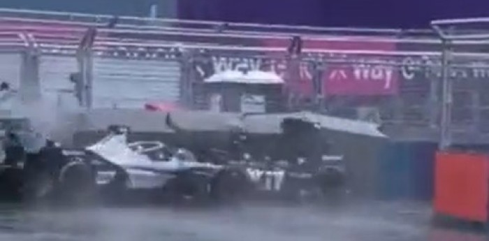 VIDEO: el espectacular accidente que detuvo a la Fórmula E