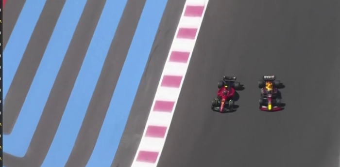VIDEO: gran sobrepaso de Carlos Sainz a Checo Pérez en el GP de Francia