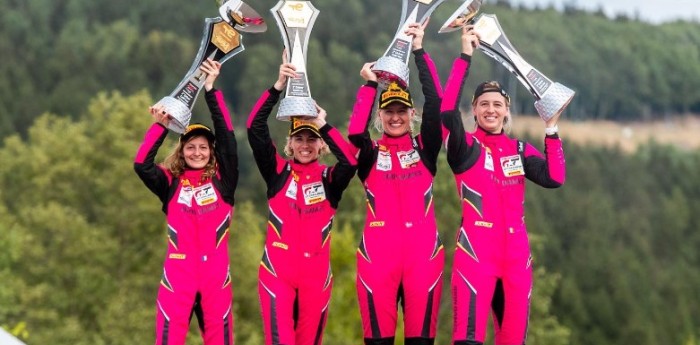 Un equipo íntegramente de mujeres ganó en las 24 Horas de Spa-Francorchamps