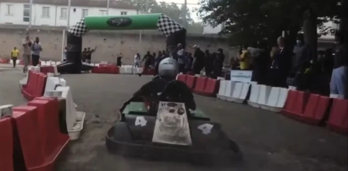 VIDEO: polémica carrera de karts en una cárcel