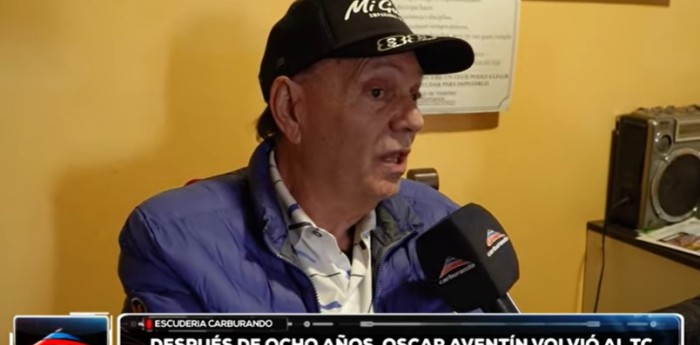 VIDEO: volvió Oscar Aventin al TC y habló de los dirigentes, los pilotos y el público