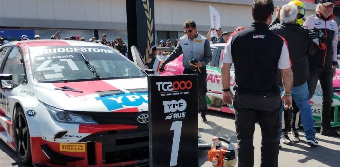 Barrio y Toyota festejaron en la final del TC2000 en El Villicum