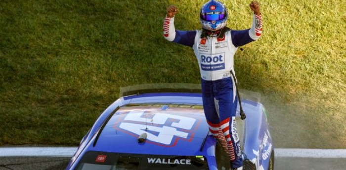 NASCAR: Bubba Wallace consiguió su primera victoria en Kansas