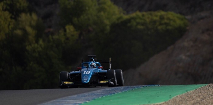 F3: Colapinto completó el segundo día de test en Jerez