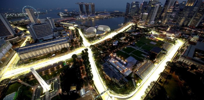 F1: la grilla de partida del Gran Premio de Singapur