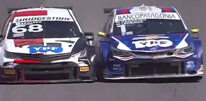 VIDEO: la gran polémica de los 200 Km del TC2000 entre Canapino y Santero