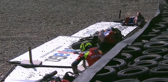 VIDEO: el estado de salud de los pilotos del Superbike Argentino involucrados en el accidente