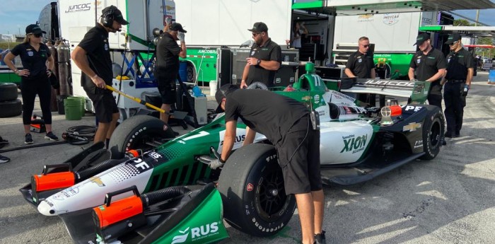 VIDEO: detalles desconocidos de la prueba de Canapino con el IndyCar