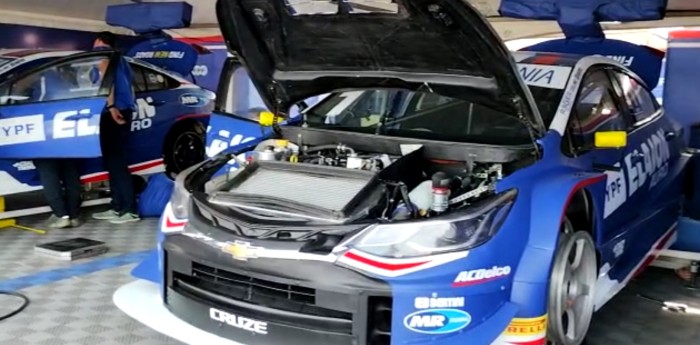 VIDEO: TC2000: el equipo Chevrolet ya trabaja en los Cruze de Canapino y Llaver