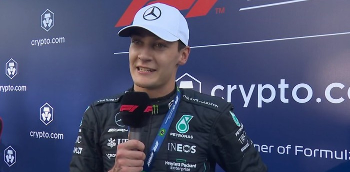 VIDEO: George Russell tras ganar el Sprint de F1 en Brasil: "No quería arriesgar demasiado"