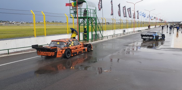 Con lluvia, comenzó la actividad del TC