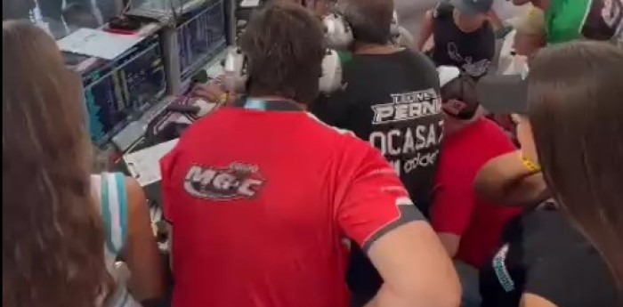 VIDEO: TN: Castellano clasificó tercero y así reaccionó su equipo en boxes