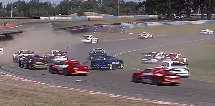 VIDEO: múltiple accidente en el Sprint del Top Race Series