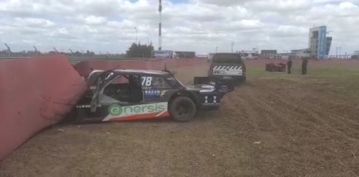 VIDEO: el estremecedor relato del piloto que sufrió el fortísimo accidente en San Nicolás