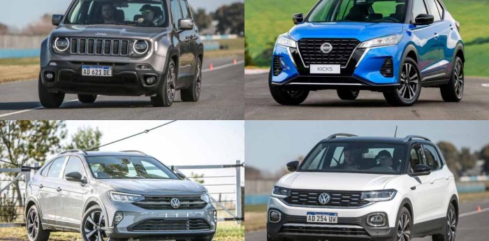 ¿Cuáles son los SUV que más se venden en Argentina?