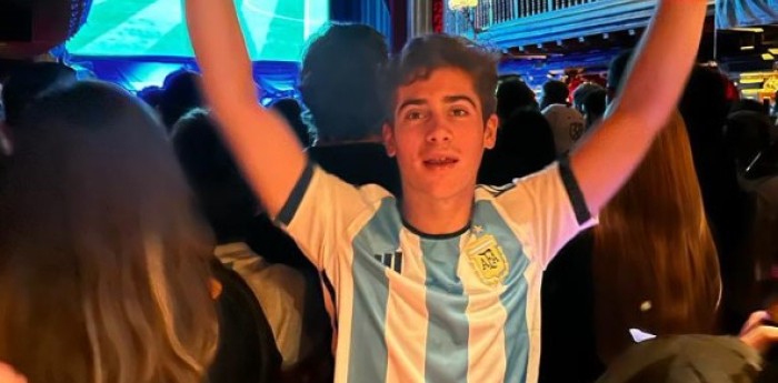 VIDEO: Franco Colapinto, festejo y desahogo tras el triunfo de Argentina ante Países Bajos