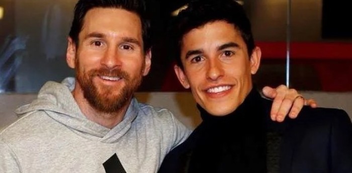 El mensaje de Marc Márquez a Lionel Messi tras pasar a la final de Qatar 2022