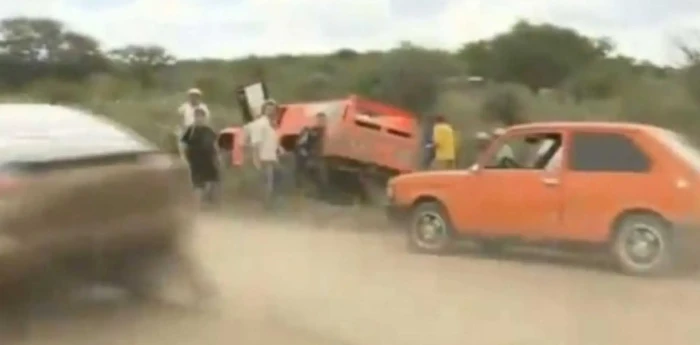 El día que un Fiat 147 remolcó al Hummer de Robby Gordon