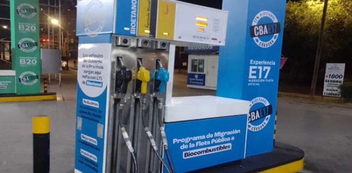 Biocombustibles: inauguraron la primera estación de servicio del país en Córdoba