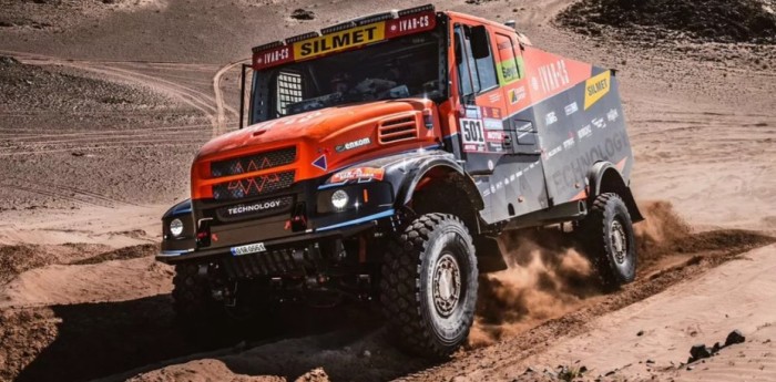 Martin Macik, el ganador del prólogo del Dakar 2023 en camiones