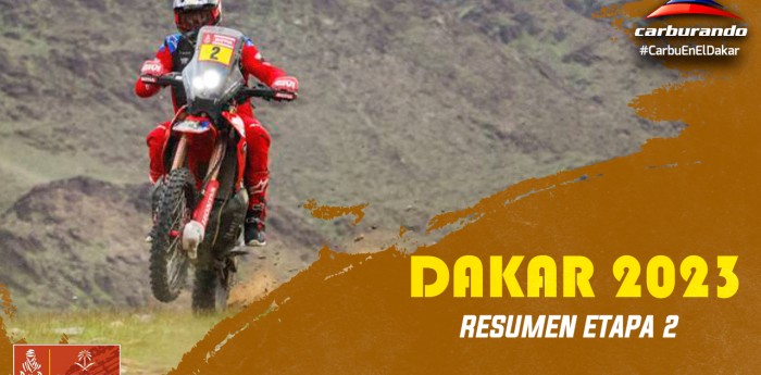 El resumen de la Etapa 2 del Rally Dakar 2023