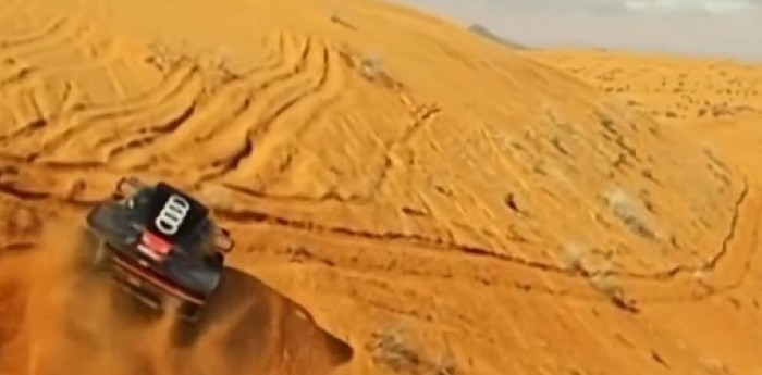 VIDEO IMPESIONANTE: la trepada de Carlos Sainz en el Dakar 2023