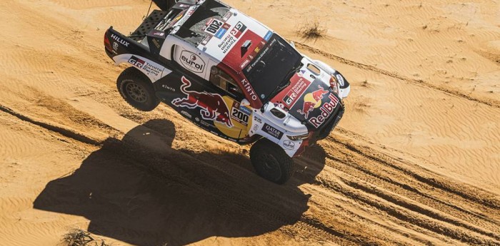 Al Attiyah aprovechó los problemas de Audi y se escapó en el Dakar 2023