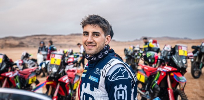 Dakar 2023: Luciano Benavides: "Un momento que venía esperando hace mucho"