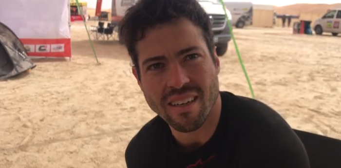 Franco Caimi tras su accidente en el Dakar 2023: "El mayor susto que he tenido"