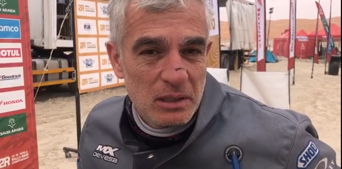 VIDEO: a Pablo Copetti le pasó de todo hoy en el Dakar 2023