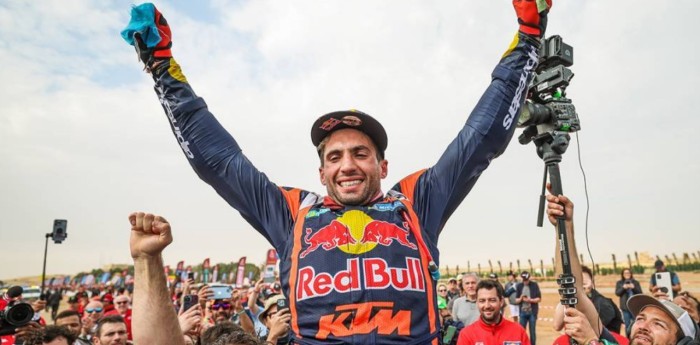 Kevin Benavides, campeón del Dakar 2023: "Toqué el cielo con las manos nuevamente"