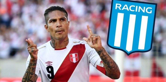 Racing concretó la llegada de Paolo Guerrero