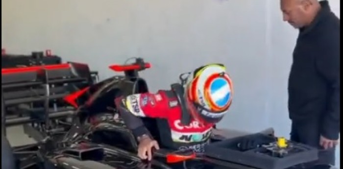 Manu Urcera intensifica su pretemporada en España: probó un Fórmula 3 en Valencia