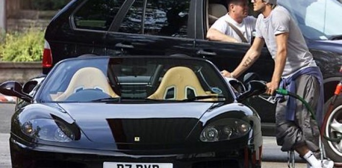 La Ferrari de David Beckham