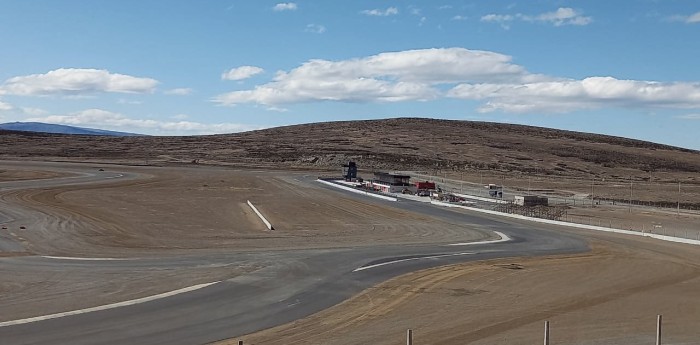 Así es una vuelta completa en el nuevo autódromo de El Calafate