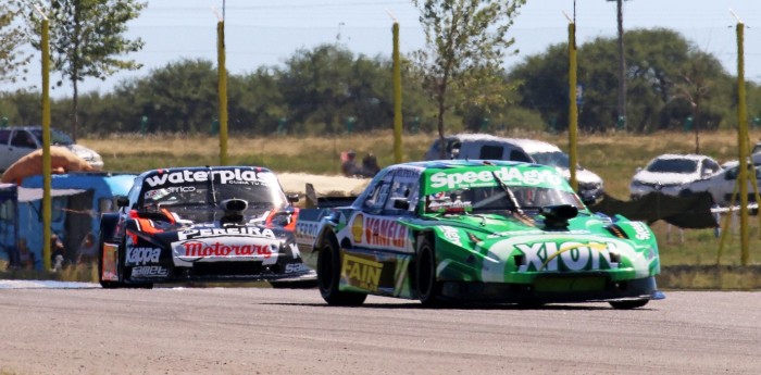 Ignacio Faín y Renzo Testa, los ganadores de las series del TC Mouras en Toay