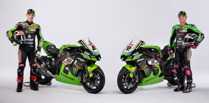 Kawasaki presentó una decoración renovada para el WorldSBK 2023